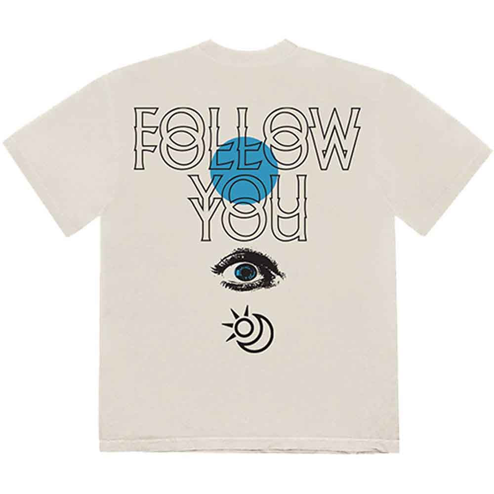 Imagine Dragons Unisex T-Shirt: Follow You (Natural) (Back Print)