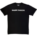 Imagine Dragons Unisex T-Shirt: Logo Mono (Black)