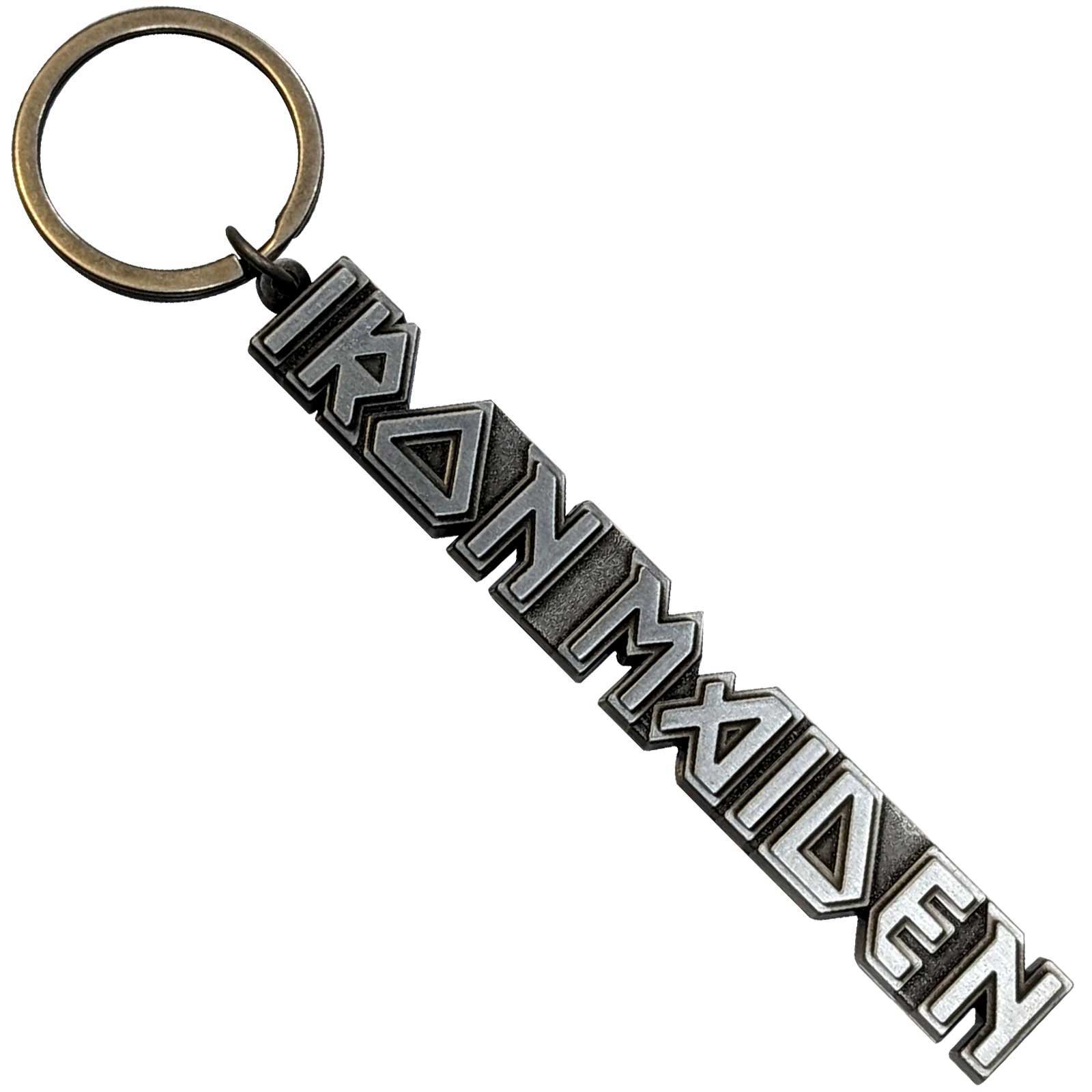 Iron Maiden Keychain: Logo Without Tails