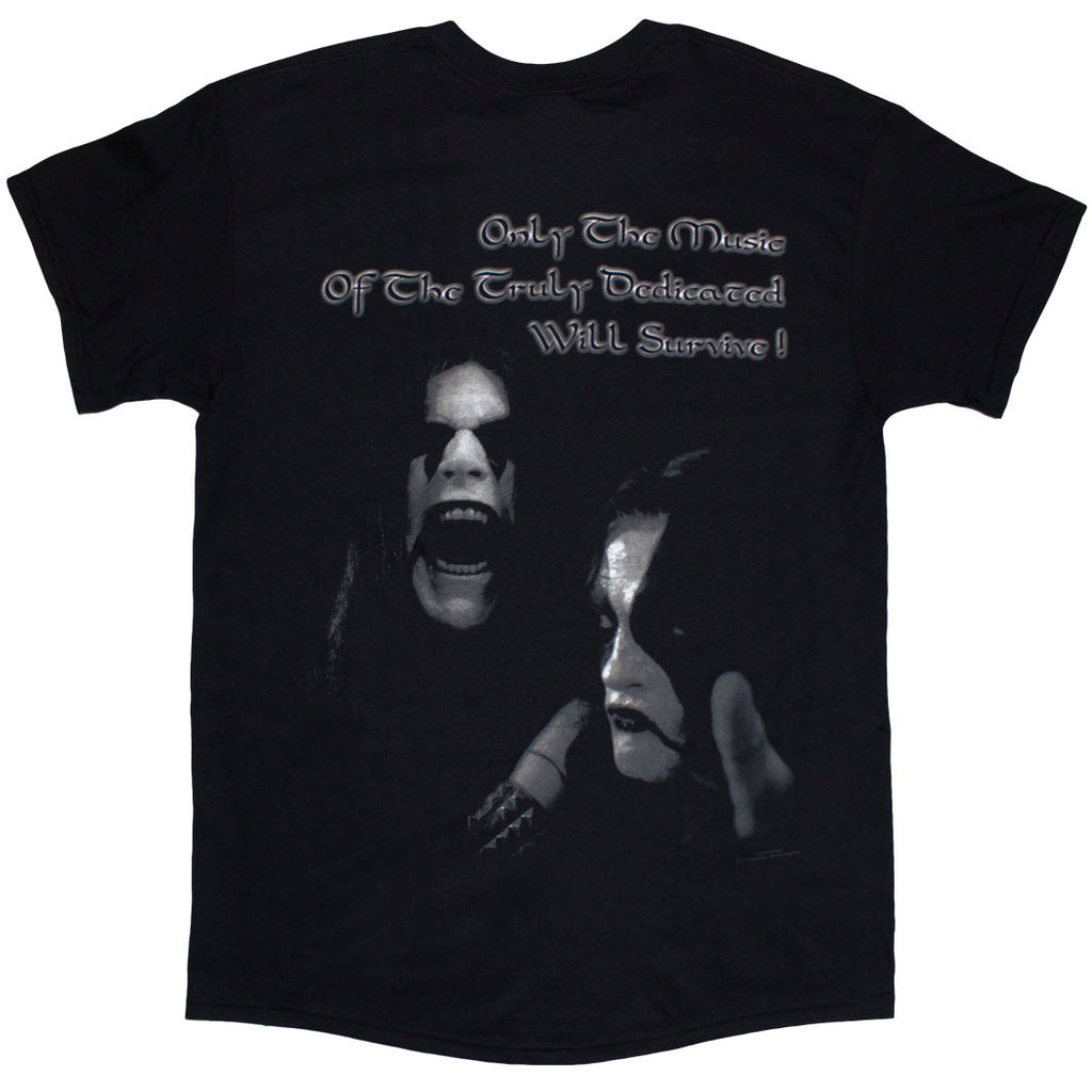 Immortal Unisex T-Shirt: At The Heart Of Winter (Black) (Back Print)