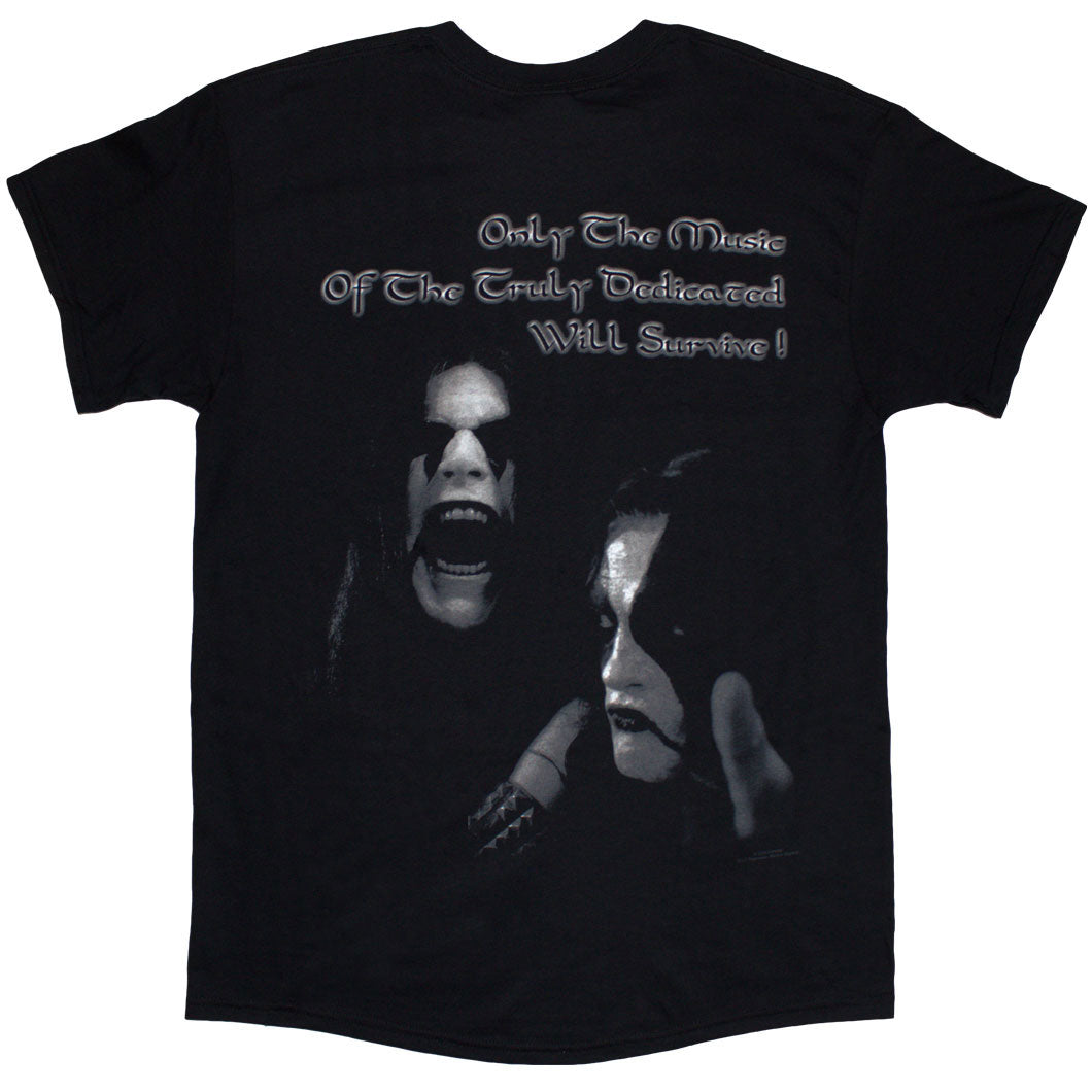 Immortal Unisex T-Shirt: At The Heart Of Winter (Black) (Back Print)