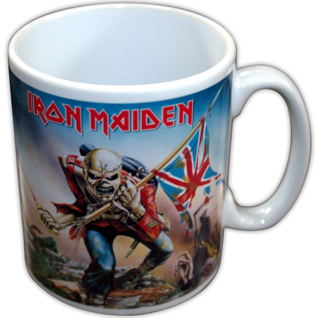 Iron Maiden Unboxed Mug: Trooper (White)