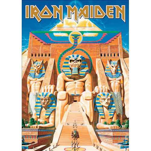 Iron Maiden Postcard: Powerslave