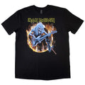 Iron Maiden Unisex T-Shirt: Fear Live Flames (Black)