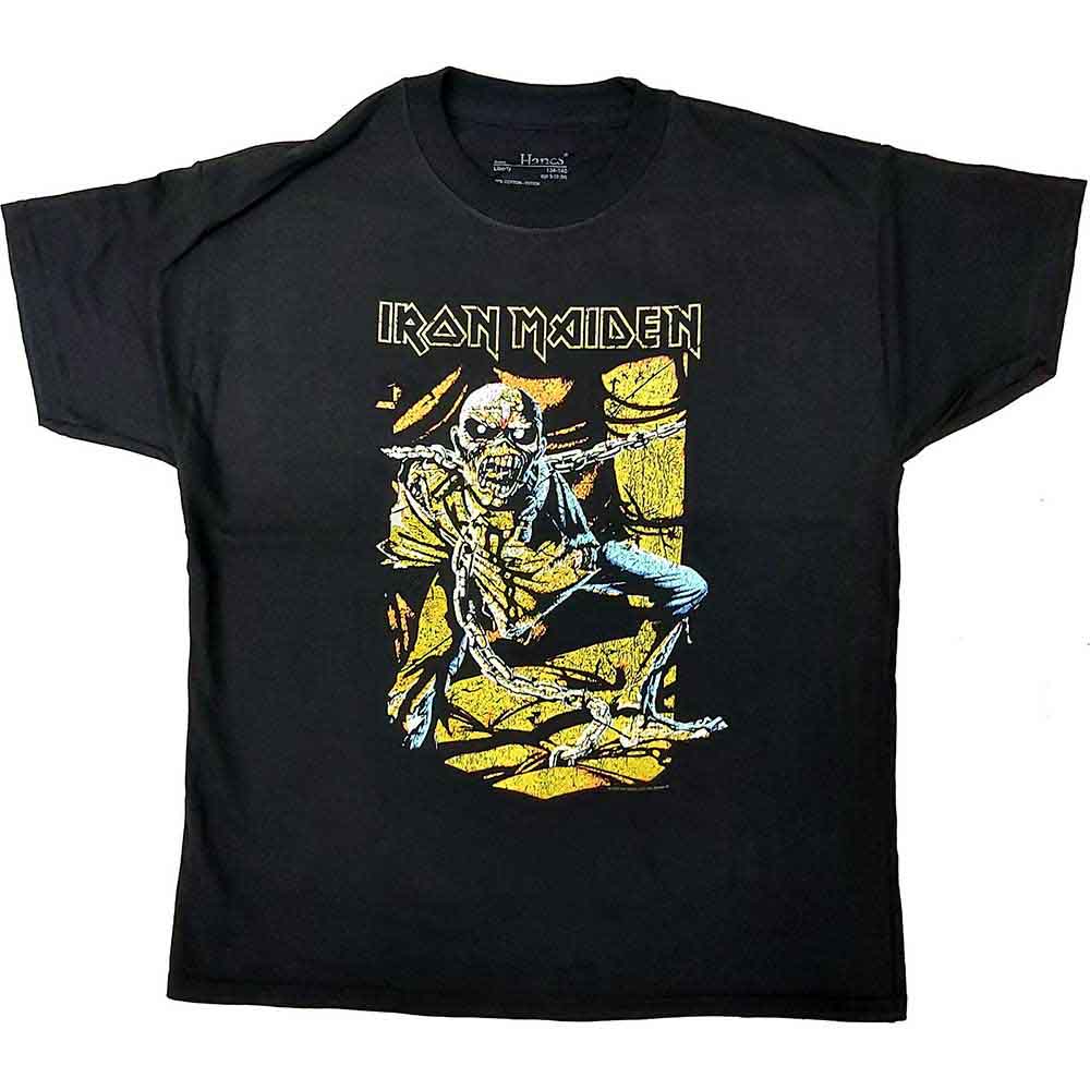 Iron Maiden Kids T-Shirt: Piece of Mind (Black)