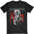 Iron Maiden Unisex T-Shirt: Killers Eddie Large Graphic Distress (Black)