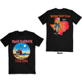 Iron Maiden Unisex T-Shirt: The Beast Tames Texas (Black) (Back Print)