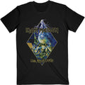 Iron Maiden Unisex T-Shirt: Live After Death Diamond (Black)