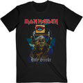 Iron Maiden Unisex T-Shirt: Holy Smoke Space Triangle (Black)