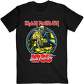 Iron Maiden Unisex T-Shirt: World Piece Tour '83 V.2. (Black)