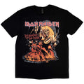Iron Maiden Unisex T-Shirt: Number Of The Beast Graphic (Black)