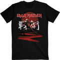 Iron Maiden Unisex T-Shirt: Senjutsu Eddie Archer Kanji (Black)