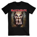 Iron Maiden Unisex T-Shirt: Eddie Candle Finger (Black)