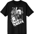 Iron Maiden Unisex T-Shirt: Est. 1975 No Prayer Grave (Black)