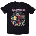 Iron Maiden Unisex T-Shirt: Paradise Club Circle (Black)