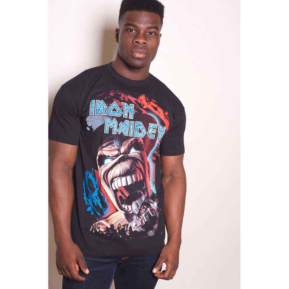 Iron Maiden Unisex T-Shirt: Wildest Dream Vortex (Black)
