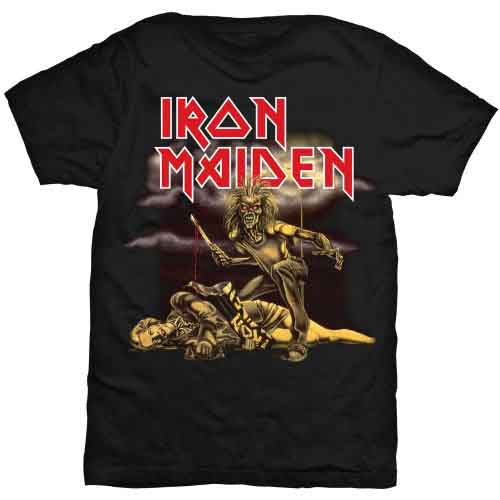 Iron Maiden Ladies T-Shirt: Slasher (Black) (Skinny Fit)