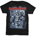Iron Maiden Unisex T-Shirt: Nine Eddies (Black)