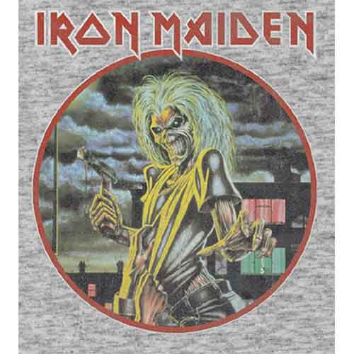 Iron Maiden Unisex T-Shirt: Killers Circle (Heather Grey)