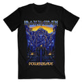 Iron Maiden Unisex T-Shirt: Dark Ink Powerslaves (Black)