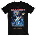 Iron Maiden Unisex T-Shirt: Eddie on Bass (Black)