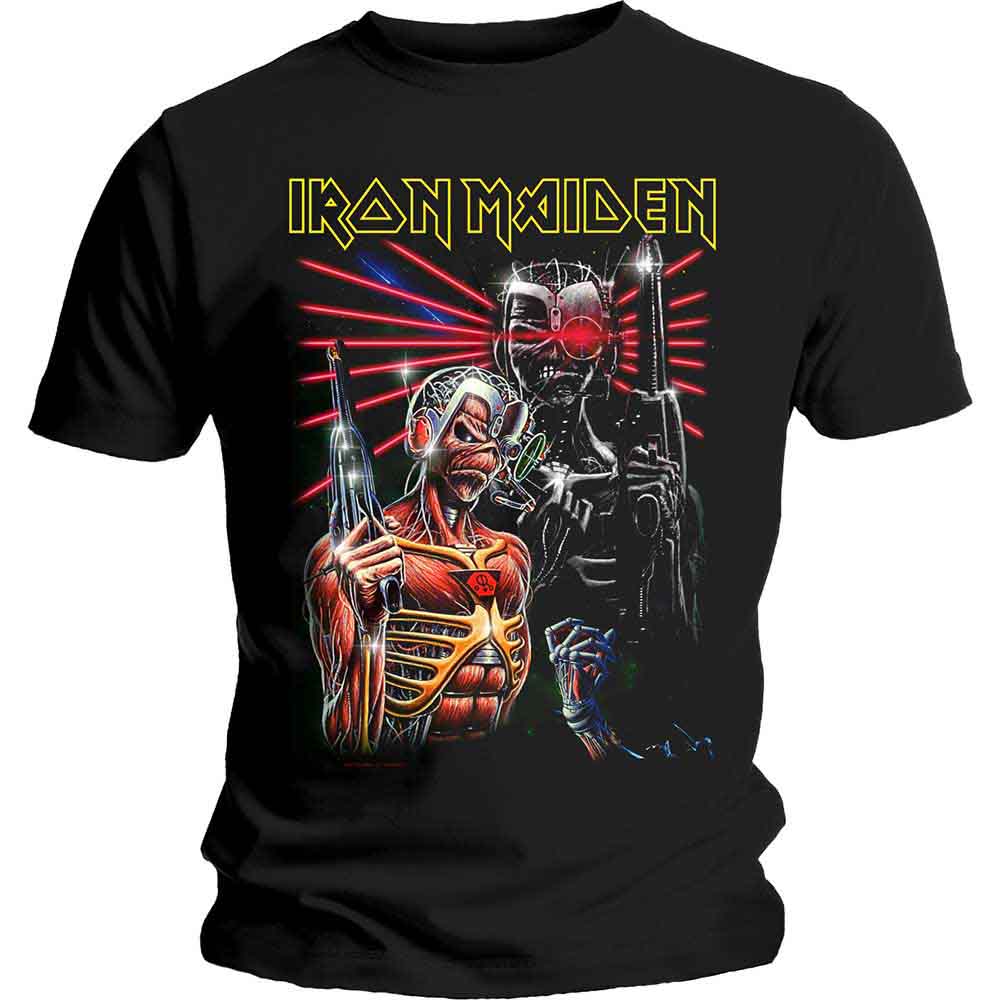 Iron Maiden Unisex T-Shirt: Terminate (Black)