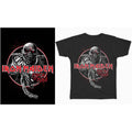 Iron Maiden Unisex T-Shirt: Piece of Mind Circle (Black)
