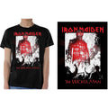 Iron Maiden Unisex T-Shirt: The Wicker Man Smoke (Black)