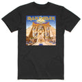 Iron Maiden Unisex T-Shirt: Powerslave Album Cover Box (Black)