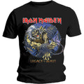 Iron Maiden Unisex T-Shirt: Eddie Chained Legacy (Black)