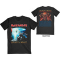 Iron Maiden Unisex T-Shirt: Two Minutes to Midnight (Black) (Back Print)
