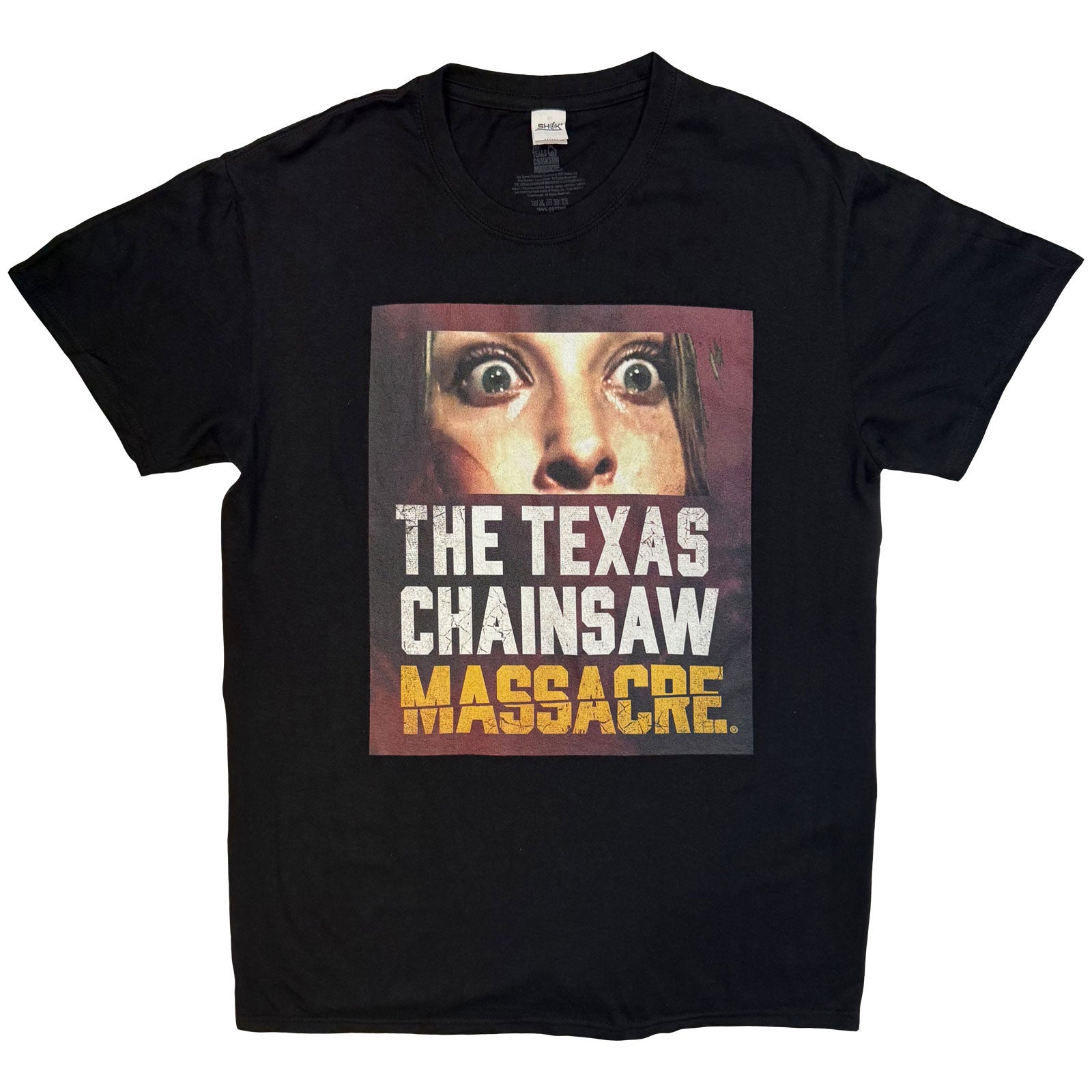 The Texas Chainsaw Massacre Unisex T-Shirt: Eyes (Black)