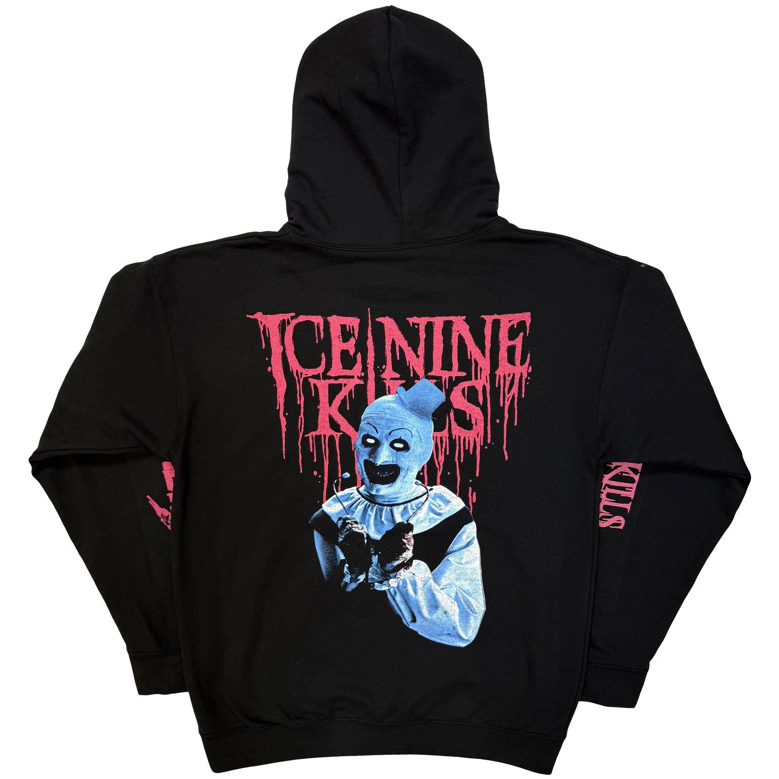 Ice Nine Kills Unisex Pullover Hoodie: Terrifier (Back Print)