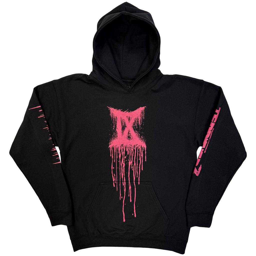 Ice Nine Kills Unisex Pullover Hoodie: Terrifier (Back Print)