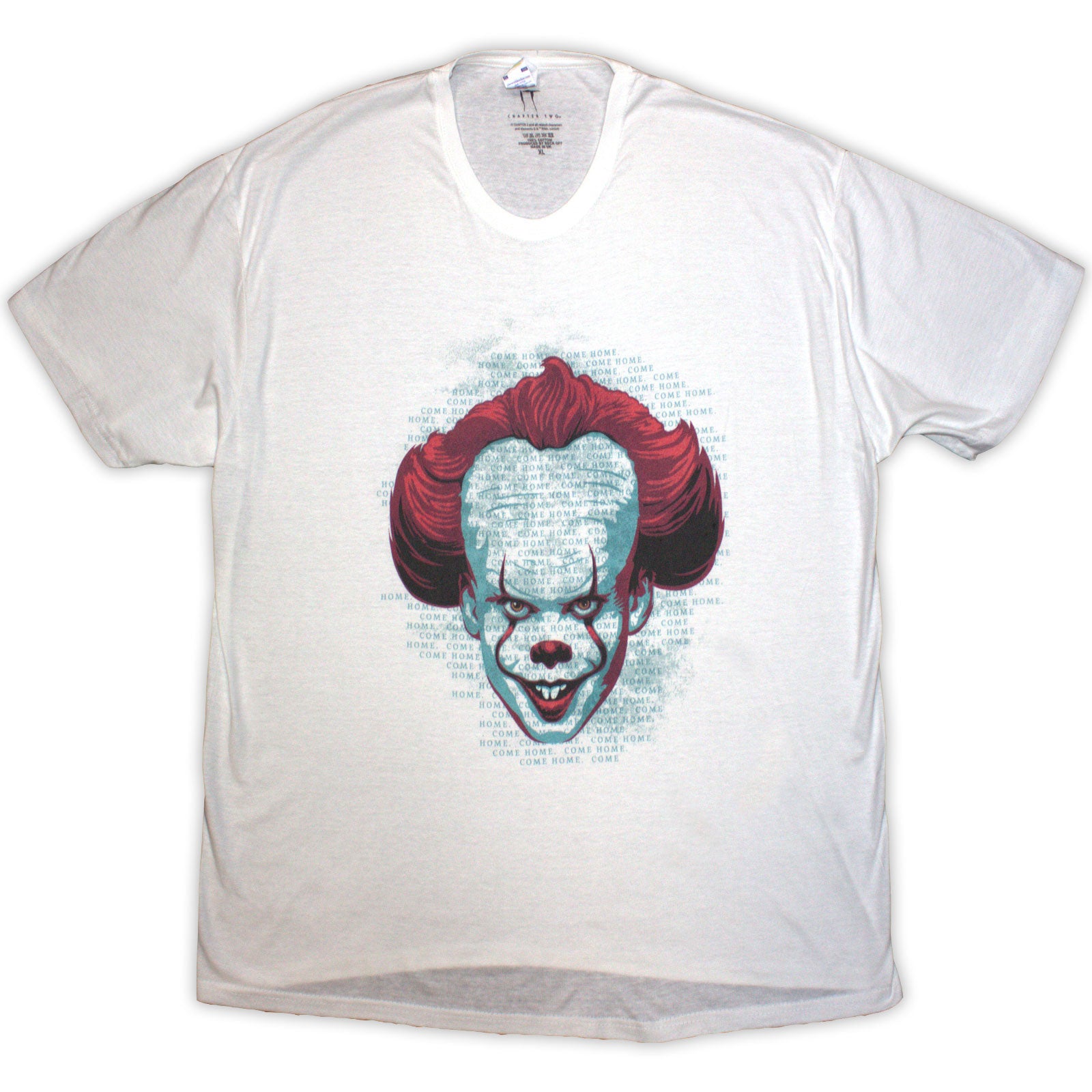 IT Unisex T-Shirt: Pennywise Come Home (White)