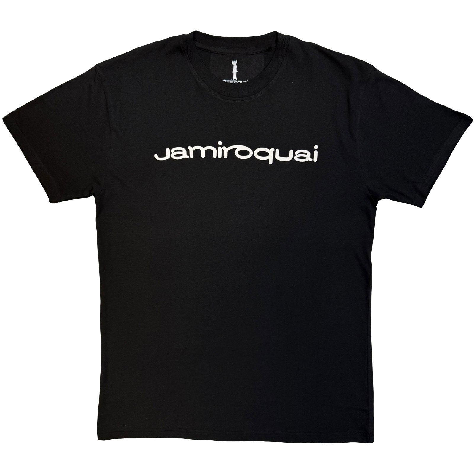Jamiroquai Unisex T-Shirt: Logo Mono (Black)