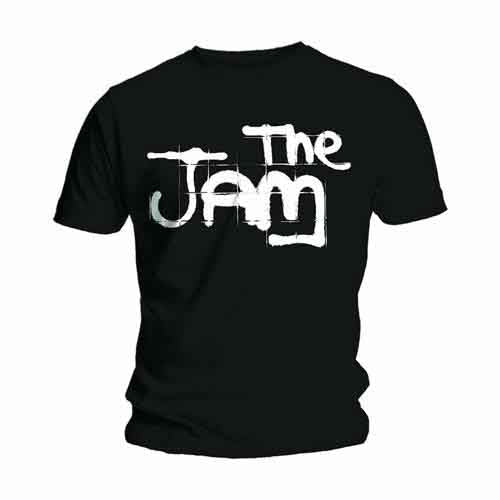The Jam Unisex T-Shirt: Spray Logo Black (Black)
