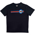 The Jam Unisex T-Shirt: Target Stripe (Navy Blue)