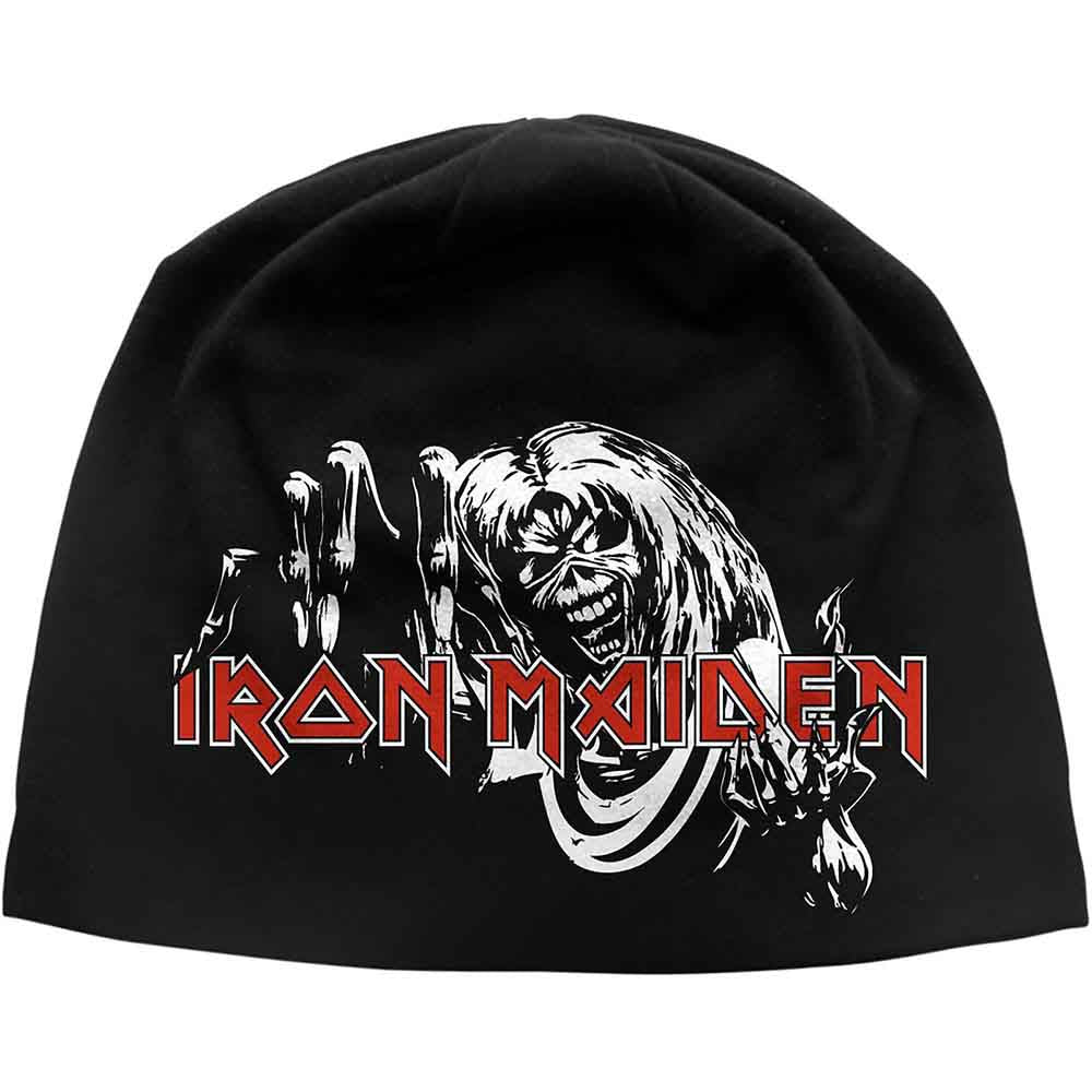 Iron Maiden Unisex Beanie Hat: Number Of The Beast (Black)