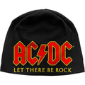AC/DC Unisex Beanie Hat: Let There Be Rock (Black)