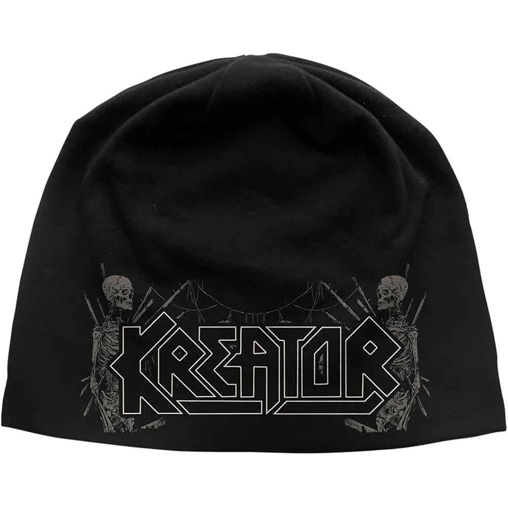 Kreator Unisex Beanie Hat: Skull & Skeletons (Black)