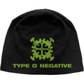 Type O Negative Unisex Beanie Hat: Gear Logo JD Print (Black)