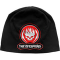The Offspring Unisex Beanie Hat: Skull Logo JD Print (Black)