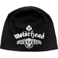 Motorhead Unisex Beanie Hat: Skull Wing JD Print (Black)