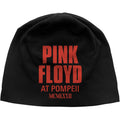 Pink Floyd Unisex Beanie Hat: Live In Pompeii JD Print (Black)