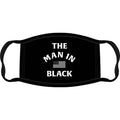 Johnny Cash Face Mask: Man In Black (Black)