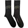 Johnny Cash Unisex Ankle Socks: Text Logo (Black) (UK Size 7 - 11)