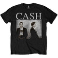 Johnny Cash Unisex T-Shirt: Mug Shot (Black)