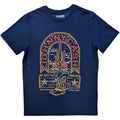 Johnny Cash Unisex T-Shirt: Sunday Morning (Denim Blue)