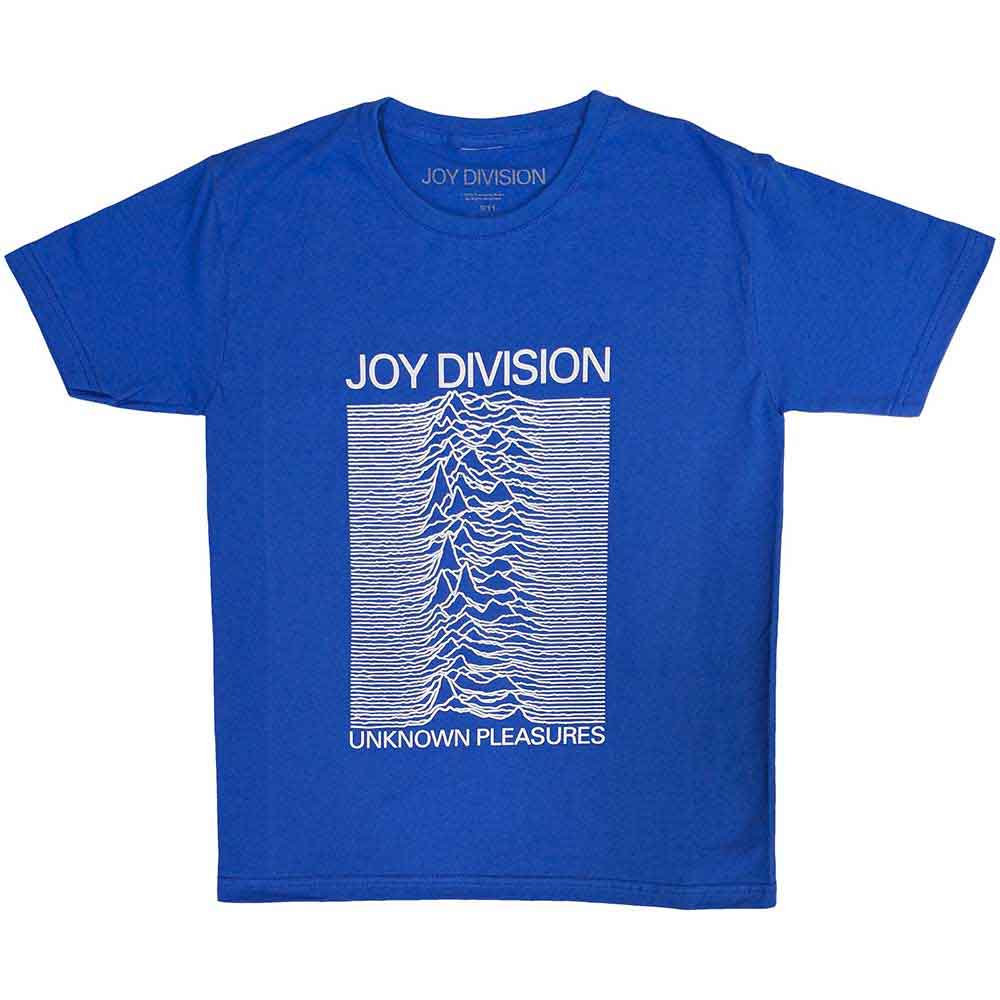 Joy Division Kids T-Shirt: Unknown Pleasures (Blue)
